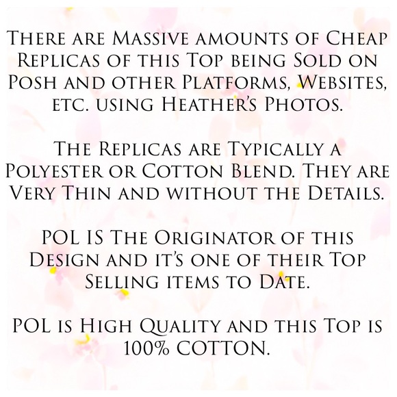 *4th RE-STOCK* AUTHENTIC Infamous POL Lace Top - Picture 3 of 16